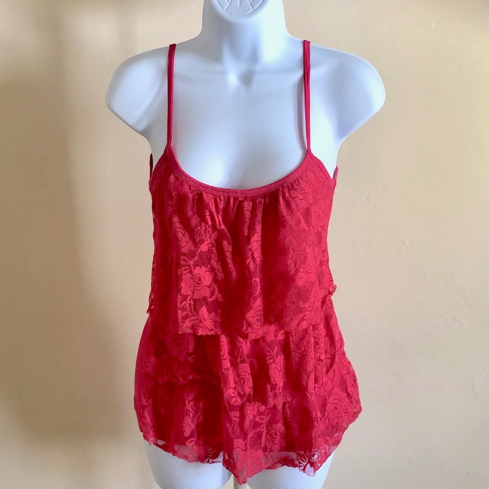 2 for $15 - Charlotte Russe Ruffled Tank Top